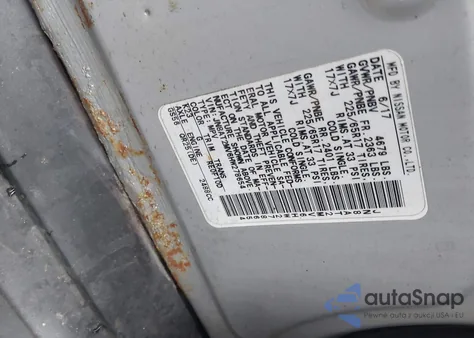 2017 Nissan Rogue S из США, поврежденный, VIN JN8AT2MV6HW278654